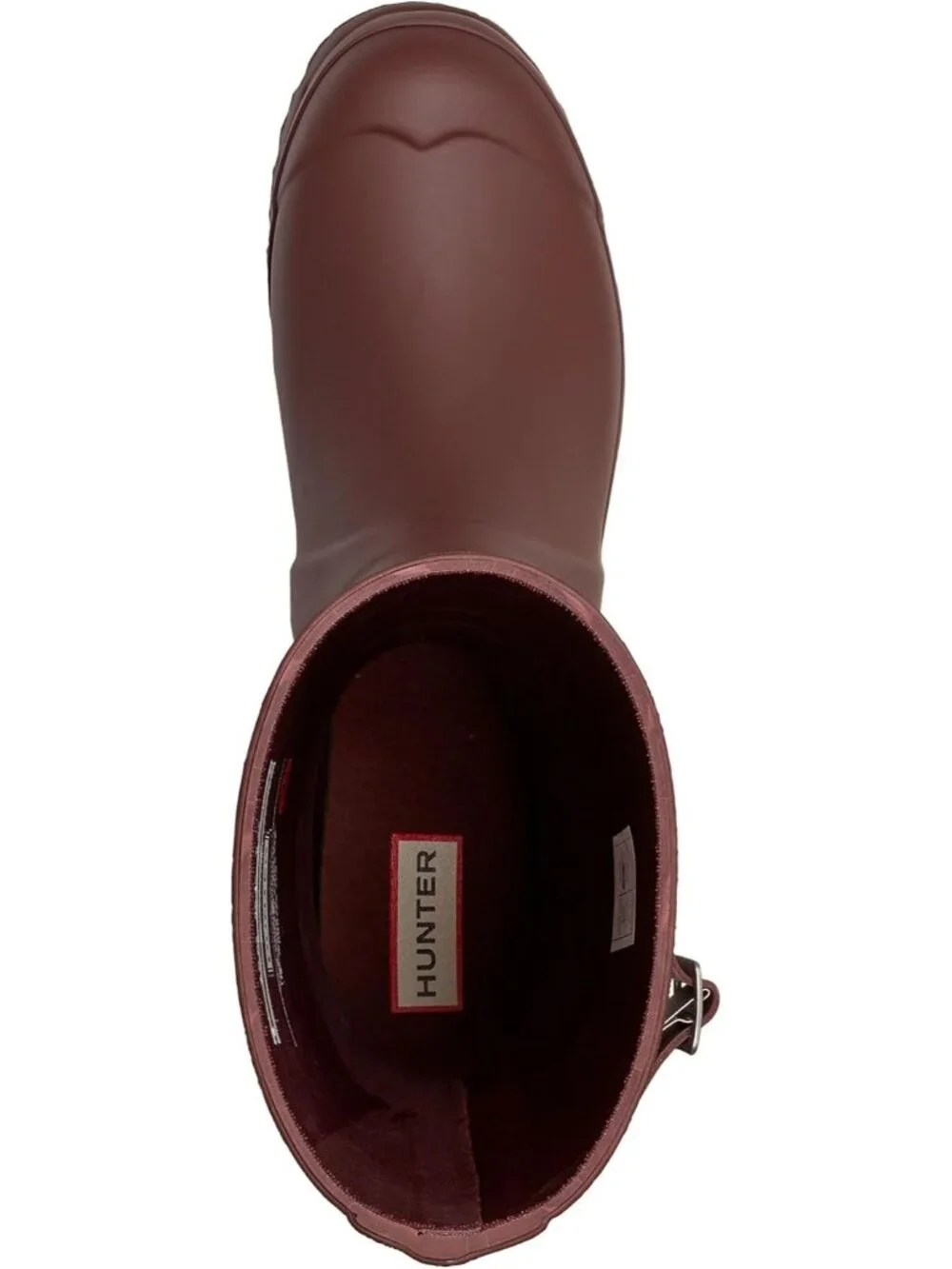 Women's Dark Purple Original Short Mid Calf Cushioned Waterproof Rain Boots